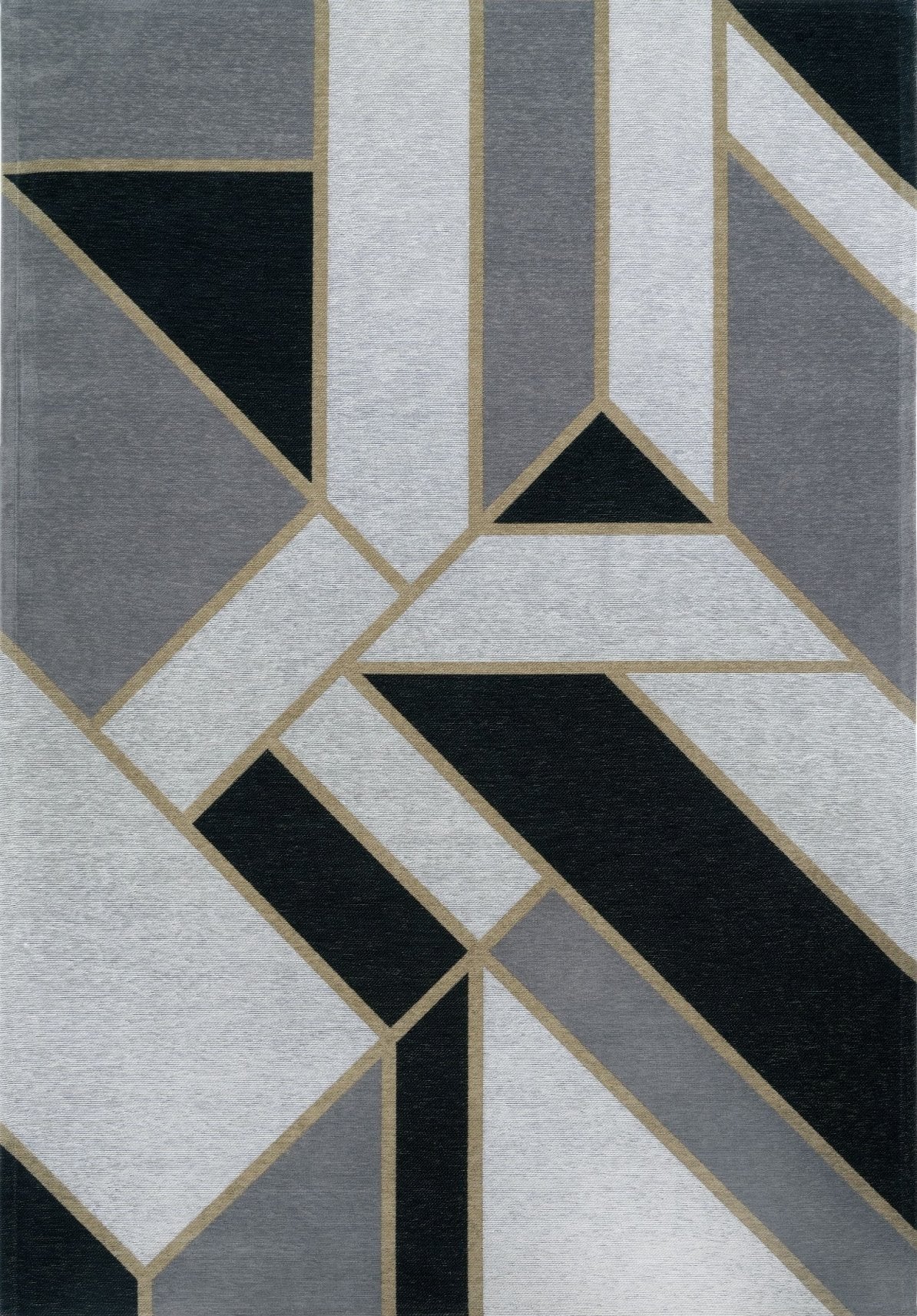 Carpet GATSBY BLACK (Art Deco Collection) — Soft Room, Costa del Sol, Spain